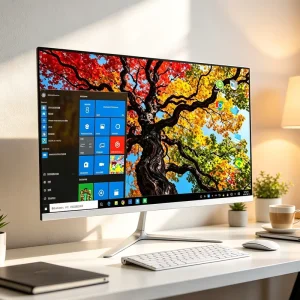 All in One Gaming Desktop PC Computer Business Gaming PC Core I5 I7 RAM 16G 256GB SSD Computer