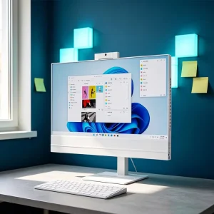 All-in-One Gaming PC 21.5/23.8 Inch 144Hz Intel Core i5/i7 Desktop Computer with Mechanical Keyboard