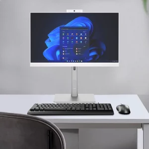 All in One PC 23.8 Inch OEM Brand Intel Core I3 i7 6th Gen Monoblock Windows 10 11 Pro DDR4 DDR5 RAM SSD+HDD Storage 1 Year