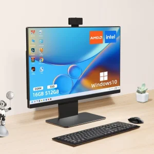 All in One PC Brand New CPU I7 12700H 32GB RAM 1TB SSD DVD Reader 75Hz Refresh Rate IPS Panel Type AIO Computer Hina Supplier