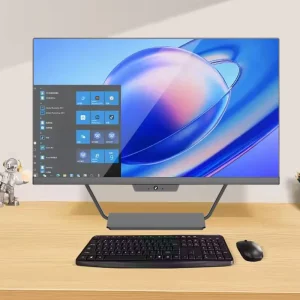 All in One PC Desktop 24 Inch LCD Dual Core Intel Core I3 10110U DDR4 16GB RAM 512GB SSD Monoblock Windows 10 11 Pro 3.0MP