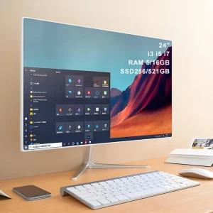 All-in-One PC Desktop Computer Core i3 i5 i7 Monoblock LCD LED Display