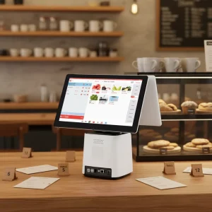 All in One POS Desktop Computer System 15.6″ Capacitive Touch Screen Windows 1080p 3 Year Warranty Supermarket Point of Sale