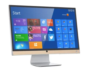All in one PC Desktop Computer 23.6 Inch LCD DDR4 16GB GDDR4 Video Memory Octa Core Business Use Stock