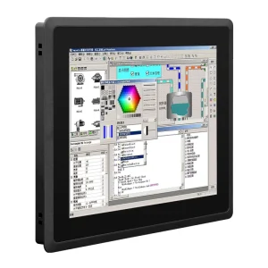 Aluminum Fanless 15 Inch PCAP Touch Screen Production Control All in One X86 Industrial Panel PC 24V