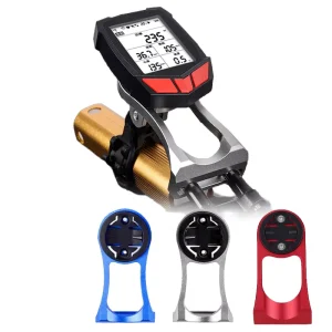 Aluminum IPX7 Waterproof Bicycle Stem Computer Mount for GPS and Sports Cameras Road Bike MTB