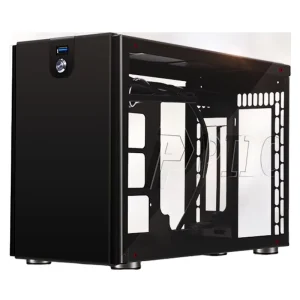 Aluminum Mini-ITX Mid Tower Full PC Computer Case for Desktop Gaming Rack Type