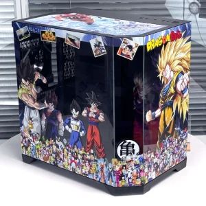 Anime Sea View Room ATX 360 Water Cooling Tempered Glass Gaming Computer Case