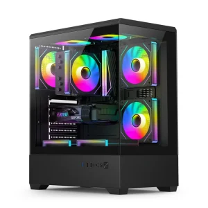 AntarcChill Player Desktop Computer Style Gaming Case PC Computer OEM PC Casing E ATX Big Tower Gaming PC Case