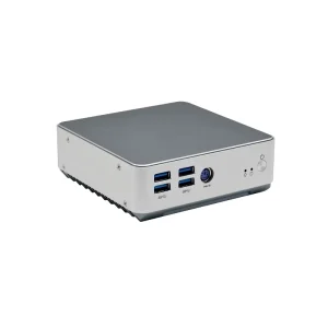 Armortec Aluminum Alloy Fanless Mini Desktop Industrial PC with Integrated Intel Celeron J4125 DDR4 2 LAN 4 USB Ports New