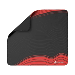 Attack Shark CM02 Wireless Charging Gaming Mouse Pad 100x100mm High Density Fiber Surface Anti Slip Rubber Bottom Enhanced