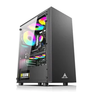 Atx Full Towers With Tempered Glass PC Cpu Cabinet Casing Office Gaming Pc Case Atx Slim Case Computer Case PC Gaming