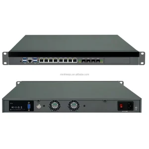 B860 1U Rackmount Server Firewall OPNsense VPN Network Security Appliance 10G 25G 100G SFP 8*i226 V 2.5G LANs U5 225 Router PC