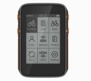 BLE ANT GPS Wireless Bike Computer with Smart Sensor, Speed, Mileage, and Waterproof Housing