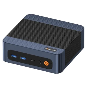 BOSGAME E6 ECO Mini PC Intel Core 3 304 LPDDR5X 12GB 512GB SSD Dual LAN Desktop Computer Triple Display 4K Mini Computer