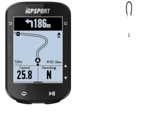 BSC200 Bicycle Computer GPS BLE ANT+ Speedometer with Route Navigation