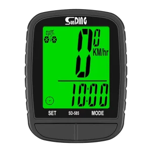 Backlight Overspeed Reminder Wired Waterproof Bicycle Computer Stopwatch