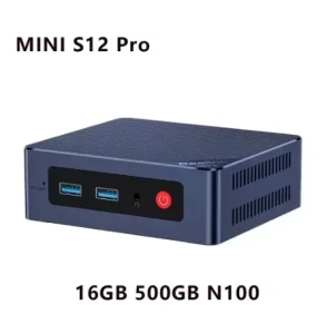 Beelink Mini S12 Pro Intel 12th Gen N100 16G 500G Mini S12 Intel N95 Mini PC DDR4 8G 256G SSD Desktop Gaming Computer VS T8 Pro