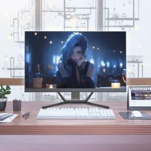 Best Sale Gaming PC I5 I7 I9 16GB DDR4 Assembled 24 Inch Monitor With Keyboard and Mouse All in One Computers PC Gamer