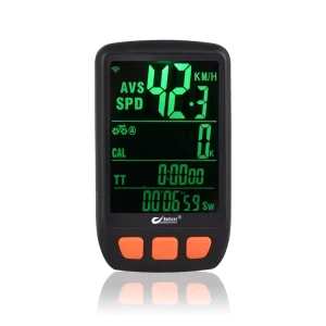 Bicycle Cycling Computer Wireless Digital Bike Speedometer Odometer Bike Computer With Rechargeable Battery Backlight Stopwatch