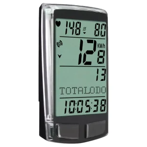 Bike Computer with Heart Rate Monitor Wireless Bicycle Speedometer Odometer Outdoor Indoor Exercise