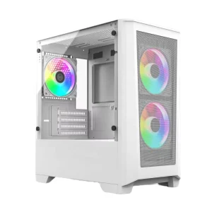Black Slide way TG Glass SPCC Steel MATX Mid Tower Game Chassis Computer Case Gaming PC Tower with 240mm Water Cooling Support