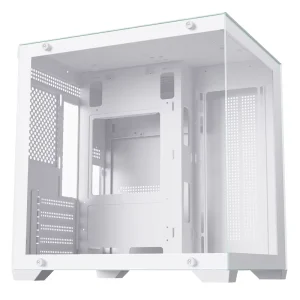 Black White M-ATX Mini-ITX Gaming Office Case Optimized for Airflow OEM ODM