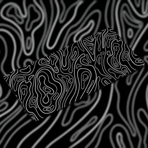 Black White Topographic Contour Desk Mat XXL Gaming Mouse Pad Non Slip Rubber Waterproof Stitched Edge Large Extended Gamer