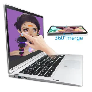 Brand New 11.6 Inch FHD Touch Screen Touchscreen Laptop Yoga 360 Degree Rotating 2 in 1 Convertible N4020 Mini Laptop