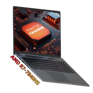 Brand New 16 Inch 2K 2560×1600 Win 11 Notebook AMD Ryzen R7 8845HS Radeon 780M DDR5 32GB 64GB WIFI6 BT5.2 Laptop