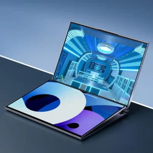 Brand New 16 Inch I7 1360P Touch Dual Screen Laptops 12 Cores Notebook Computer for Gaming