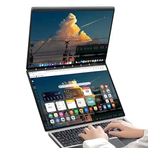 Brand New Double Screen Laptop Touch Screen Business Notebook Computer Dual Screen Laptop Computer for Gaming