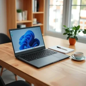 Brand New Portable Business Office Study Windows 11 Laptop 1920×1080 Display 3.4 GHz Processor Integrated Graphics Card 2 Year