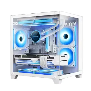 Build Desktop Pc I3 12100 I5 12400 H610m 16G DDR4 M.2 RX580 Gaming Pc Computer Desktops
