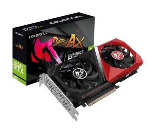 Bulk Factory Price Colorful Battle AX RTX 3060 DUO 12G V5 12GB GDDR6 PCIe 4.0 Gaming Graphics Card in Stock