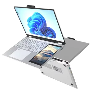 Business Laptop Notebook Dual Touch Screen Portable Pc Computer Laptops 15.6Inch Laptops
