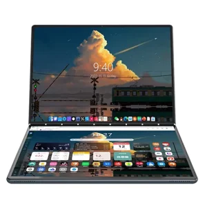 Business Laptop Win11 10 13 Inch N100 Dual Touch Screen Laptop DDR 16GB Computer Notebook Portable Computer