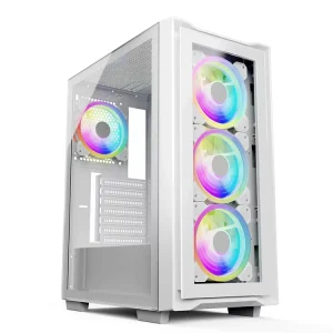 C103 TG Gaming Computer Case ATX Tempered Glass Panel Water Cooling Support OEM ODM for Gamer