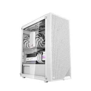 C3 B310 Mid Tower Computer Case USB 3.0 Ports Gaming Steel MicroATX Form Factor PC CPU Cooler Side Panel Window Plastic Stock