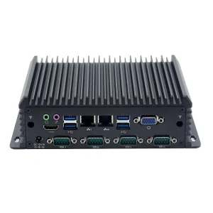 C5750Z-C6 I3-8145U Aluminum Industrial Computer VGA HDMI Dual LAN 6 COM Fanless Case