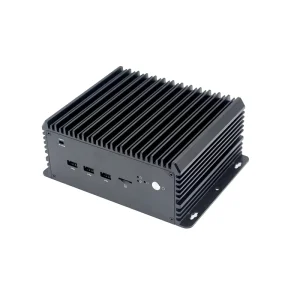 C5760Z-H2 I7-8565U Fanless Industrial Computer 2x HDMI 1.4 Dual LAN 6 COM 7 USB Black