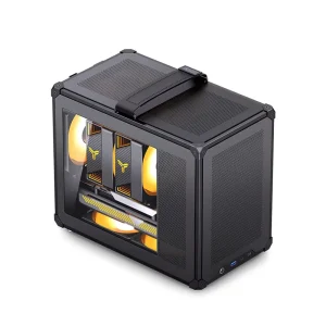 C6 MAX Micro ATX Computer Case with MESH 3 Fans Front Type C ATX Power Supply Graphics Card Compatibility
