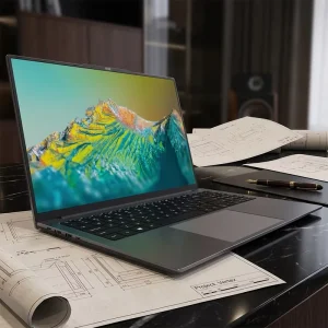 CHUWI 16 Inch Laptop AMD Ryzen 5 7430U 16GB RAM 512GB SSD Windows 11 for Home Office Business Notebook Computer WiFi 6
