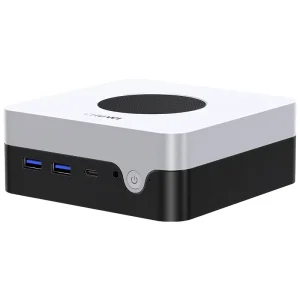 CHUWI Mini PC Intel Core 3 100U 16GB RAM 512GB SSD Windows 11 Pro Small Desktop Computer for Office Home 4K Dual Display