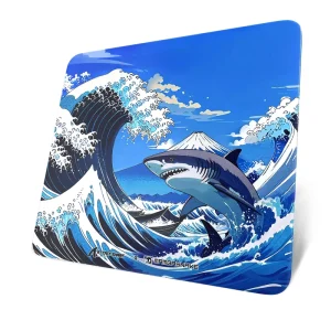 CM05 Tempered Glass Gaming Mouse Pad 450*400mm Anti-Slip Waterproof Surface