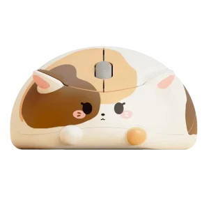 Calico Cat Theme Custom Gaming Mouse with USB Receiver, Manufacturer
