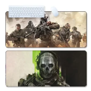 Call of Duty Modern Warfare Gaming Mouse Pad Kawaii Colorful Extended for Mouse and Keyboard Non Slip with Anime Design