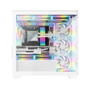 Carnival 360M Lightweight Micro-ATX SPCC Mid Tower Computer Case