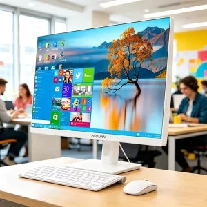 China Manufacturer 23.8 24 Inch Core I5 I7 I9 CPU AIO Desktop PC Gaming Gamer All in One Computers