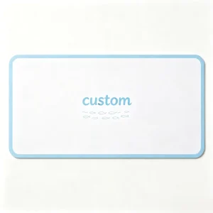 Cold Resistant Mousepad Non Slip Custom PVC Mousepad Desk Mat for Airport Counter